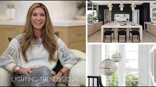 Interior Design Lighting Trends 2024 [upl. by Richelle207]