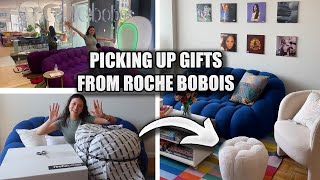 receiving gifts from ROCHE BOBOIS  unboxing🛋️🩵 [upl. by Aihselef]