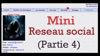 Tutoriel php  Creation dun mini reseau social  Formulaire dinscription  part4  By NewDzign [upl. by Berkshire]