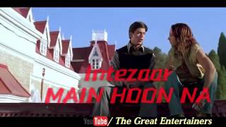 Main Hoon Na  WhatsApp Status Song  Lyrical  Shahrukh Khan [upl. by Hoeg263]