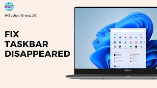 How to Fix a Windows Taskbar that has Mysteriously Disappeared [upl. by Yud]