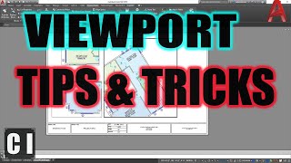 AutoCAD How to Easily Setup Viewports  Synchronize amp Align Views Quickly  2 Minute Tuesday [upl. by Hamirak]