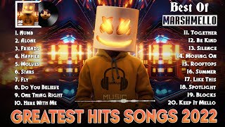 Marshmello  Greatest Hits 2022  TOP 100 Songs of the Weeks 2022  Best Playlist Full Album 2022 [upl. by Loralyn763]