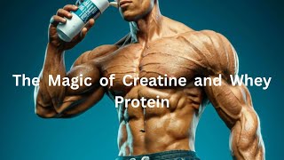 How Creatine and Whey Protein increases Muscle mass and Strength [upl. by Eirelam]