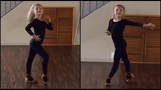 Anastasia Lepin 8 ans Rumba [upl. by Burdelle]