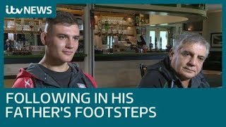 Rugby star Jake Polledri talks playing for Gloucester and Italy in the Six Nations  ITV News [upl. by Emad]