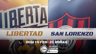 19022017  Libertad vs San Lorenzo  LaLigaBancoNación [upl. by Dimah]