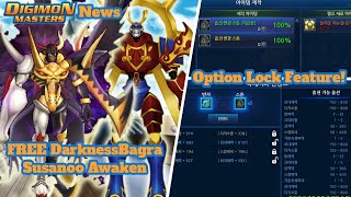 DMO News  FREE SSS amp Jumping Event  Option Lock Feature  Digimon Masters Online KDMO [upl. by Nilrah]