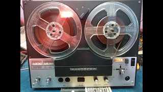 Tandberg 3000X Reel Tape Recorder 3 speeds 4 heads in mint condition [upl. by Oeram]