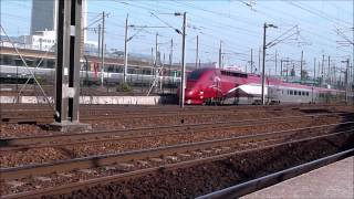 Trein van Amsterdam naar Parijs Thalys naar Parijs  Goedkooptreinkaartjenl [upl. by Mahoney]