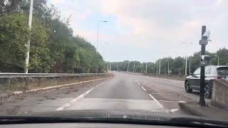 Driving over Humber Bridge England2024 [upl. by Eeruhs823]