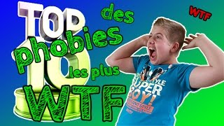 MICHOU  TOP 10 DES PHOBIES LES PLUS WTF [upl. by Flore]