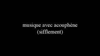 musique avec acouphène sifflement [upl. by Nybor639]