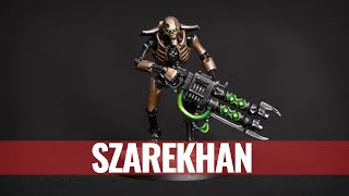 How to paint Szarekhan Dynasty New Necrons from Indomitus 9th Edition [upl. by Glanti877]