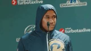 49ers Fred Warner mimics former Rams Marcus Peters “I think we aint done yet” after win over Packers [upl. by Sims]