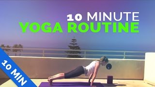 10 Minute Yoga Routine Level IntermediateAdvanced [upl. by Abie]