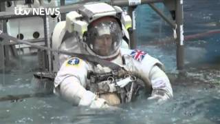 Behind the scenes British astronaut prepares to blast off to ISS [upl. by Ossie]