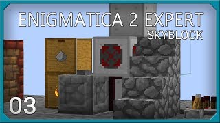 Enigmatica 2 Expert Skyblock EP3 Combustion Automation  Manyullyn Condenser [upl. by Aieken]