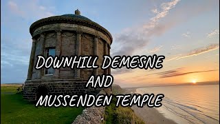 DOWNHILL DEMESNE AND MUSSENDEN TEMPLE CASTLE ROCK  NORTHERN IRELAND [upl. by Jeraldine]