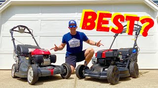 HONDA HRX217VKA VS TORO SUPER RECYCLER 21564  WHICH MOWER IS BEST [upl. by Allis]