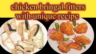 chicken fitters recipe by heaven spices food secret  chicken bringal fitters recipe chicken pakora [upl. by Iams]