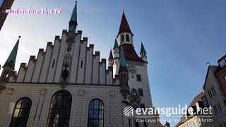 Munich Virtual Walking Tour  Marienplatz To The Hofbräuhaus [upl. by Dabney]