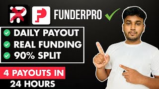 Funder Pro Prop Firm Updated Review  Best Prop Firm 2024  Daily Payouts amp Real Funding 😍😍 [upl. by Teressa]