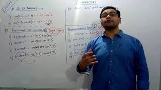 TRIGONOMETERY TRANSFORMATION FORMULAS with practice questions  Lecture  9  Mathemindz [upl. by Henriques]