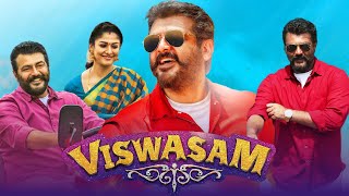 Viswasam Full Movie Hindi Dubbed  Ajith Kumar  Nayanthara  Jagapathi Babu  Facts amp Review [upl. by Ocinom]