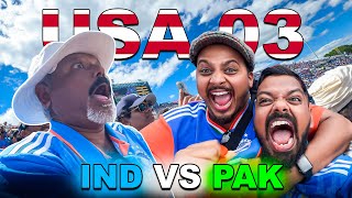 INDIA VS PAKISTAN IN NEW YORK EXPERIENCE 😱😱😱  VLOG 03 [upl. by Ishii]