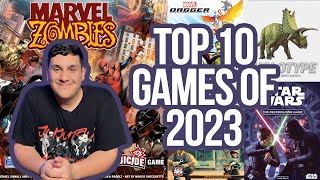 Top 10 Board Games from 2023 [upl. by Atteynek]