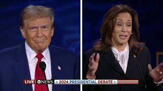 FULL DEBATE Donald Trump and Kamala Harris attack defend in presidential debate [upl. by Imre428]