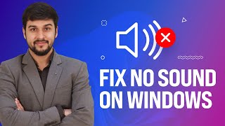 No Sounds on Windows PC Heres How to Fix It [upl. by Hayyifas]