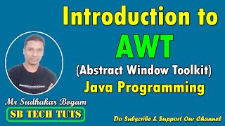 Introduction to AWT  AWT  Java AWT  Java Programming [upl. by Airretal357]