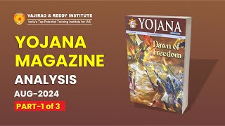 Yojana Magazine August 2024 Part 1 in English by Vajirao and Reddy Institue [upl. by Anoyk]