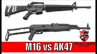 M16 vs AK47 From Vietnam to GWOT [upl. by Yesoj]