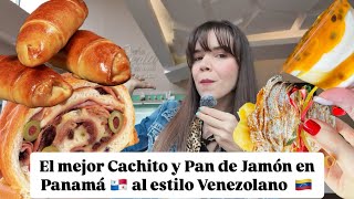 La mejor panadería en Panamá donde hay Cachitos a lo Venezolano y Pan de Jamón Pastelería Venecia [upl. by Amhsirak]