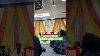 Gurpurab kirtan at Ontario khalsa darbar Brampton Gurudwara Canada shorts brampton ytshorts [upl. by Eta]