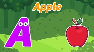 Phonics Song Learn Alphabets and Preschool Rhyme for Kids ABC phonics abc abcd song [upl. by Borek]