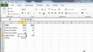 How to Make Excel 2010 formulas calculate automatically [upl. by Corly763]