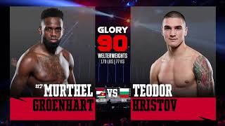 GLORY 90 Teodor Hristov vs Murthel Groenhart  Full Fight [upl. by Egief463]