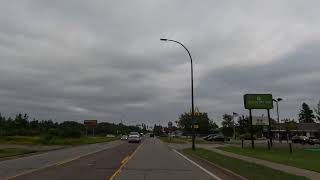 Scenic Driving Tour from Duluth to Two Harbors MN  August 2023 Cloudy Day Adventure [upl. by Oiceladni525]