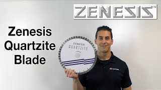 Cut Quartzite Efficiently with the Zenesis Quartzite Bridge Saw Blade [upl. by Cindee]