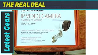 Alarmcom V721w Outdoor Wireless IP Ir Nightvision Bullet Camera Overview [upl. by Ewold]