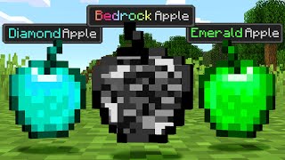 Paso Minecraft pero Hay Manzanas Personalizadas OP [upl. by Zat]