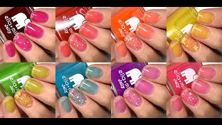 Ella  Mila  Jellies  Live Swatches [upl. by Fara823]