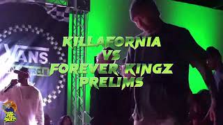 KILLAFORNIA VS FOREVER KINGZIN THE CIRCLE 2024PRELIMS [upl. by Weigle]