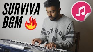 Surviva Vivegam BGM Keyboard Piano  Anirudh  Ragul Ravi [upl. by Ettevey277]