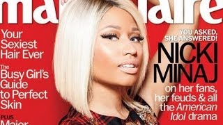 NICKI MINAJ MARIE CLAIRE INTERVIEW WANTS TO BE A MOM amp LEAVING MUSIC [upl. by Goldie]