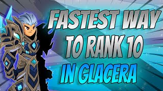 AQW FASTEST WAY TO RANK 10 IN GLACERA [upl. by Sender23]